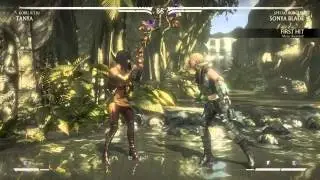 Mortal Kombat X Kobu Jutsu Tanya Vs Hard/Very Hard Sonya Blade Special Forces