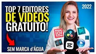 ✅ 7 MELHORES EDITORES de VÍDEO para PC e CELULAR GRÁTIS e FÁCIL DE USAR! [2025]