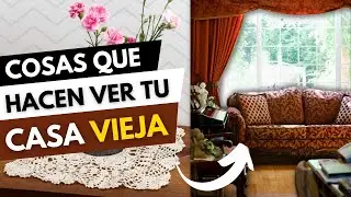 Estas COSAS que hacen VER  TU CASA MUY VIEJA ❌ Home decor