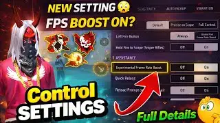 free fire control setting after Update | free fire setting | free fire new setting | FF setting