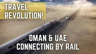 UAE to Oman in Record Time! | New Railway Project Begins #megaprojects