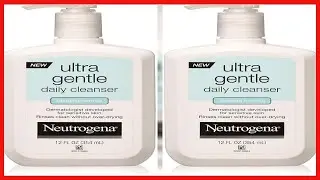 Neutrogena Ultra Gentle Daily Facial Cleanser for Sensitive Skin, Oil-Free, Soap-Free