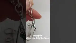 Hot enamel jewelry with emerald