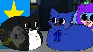 Cat Huggy vs Maxwell Cat Dance Battle// Maxwell Cat meet Cat Huggy #2 + COMPLETE EDITION