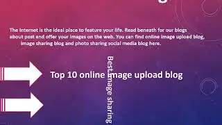 Best image sharing blog sites