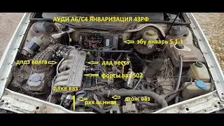 Ауди А6/С4 на ЯНВАРЕ 5.1..71