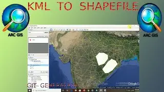 KML TO SHAPEFILE USING ARCGIS  #  How to convert  shapefile into KML