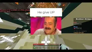 BlockWars Bridges CubeCraft, winning game!