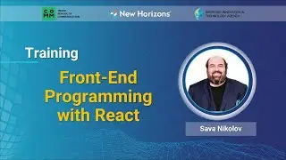 Front-End Programming with React with Sava Nikolov