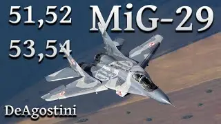 Model MiG-29 - 1/24 DeAgostini - Issues 51,52,53,54