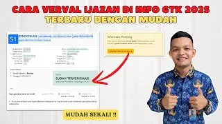 Cara Verval Ijazah Di Info GTK 2025 Terbaru Dengan Mudah