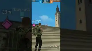kya ye offline player bach payega 🤔wait for end 😱1 vs 4 ff cs #shorts