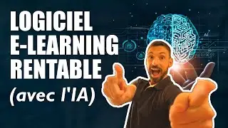 LOGICIEL E-LEARNING IA : CRÉEZ DES FORMATIONS RENTABLES AVEC L'IA EN QUELQUES MINUTES !