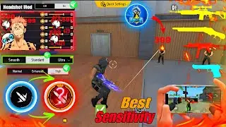 Free Fire Headshot Setting After Ob50 Update 2025⚡Best Sensitivity Settings ⚙️| Sensitivity Setting