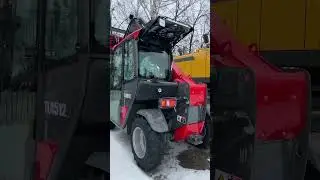 Вилочный телескопический погрузчик