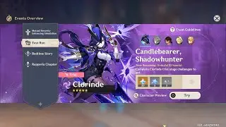 Genshin Impact| Clorinde Test Run: Candlebearer, Shadowhunter