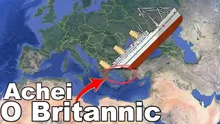 I FOUND HMHS BRITANNIC ON GOOGLE EARTH | SEE WHERE THE SHIP WENT