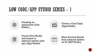 Consume REST API from App Studio | Low Code Development | EP-01 