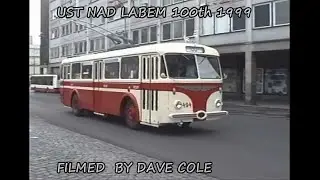 5344 Usti Nad Labem 100th Buses Trolleys plus Leipzig tram museum