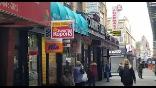 На Брайтоне короновирус. Моя зарисовка на смартфон