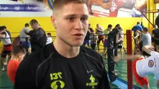 Второй семинар по кикбоксингу, раздела К1 чемпиона мира криворожанина Адамчука Сергея