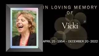 Online Memorial for Vicki Hollett - 14 January 2023