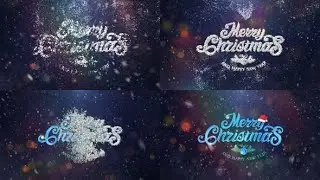 Christmas Logo (After Effects Project)