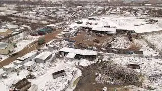Полигон ТБО Коренево (02.12.2021)