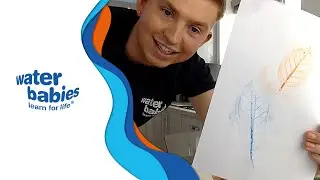 Water Babies Live | Leaf rubbing!