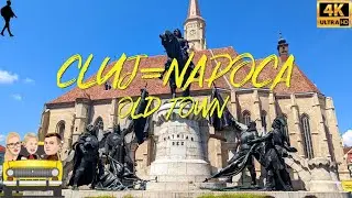 Cluj-Napoca Old Town 🇷🇴 Romania Walking Tour