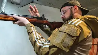 Биатлонная олимпийская винтовка БИ 7.62 разработанная на базе винтовки Мосина.