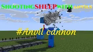 Minecraft - How to build an Anvil cannon 