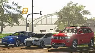Car Shopping! Test Driving a JEEP, MITSUBISHI & HONDA - Upper Mississippi River Valley FS19 (RVR)