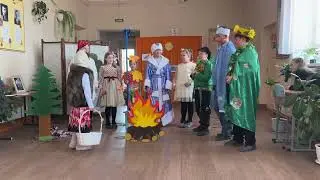 Выступление школьного театра ПСОШ №2