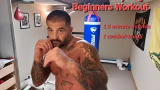 Beginner Heavy Bag Workout #boxing #boxingtraining