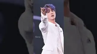 Jin purple hair 💜💜 #jin #bts #kpopsoul