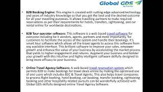 B2B Travel Portal Development