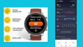 Cómo configurar el reloj amazfit gtr 47mm