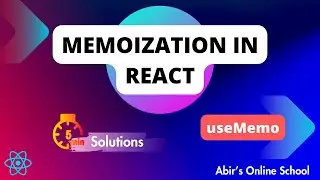 Memoization in React | Learn React useMemo Hook | 5 Minutes Solutions | Online School