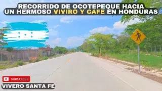 A trip to a beautiful nursery and cafe in Ocotepeque, Honduras / video part 1