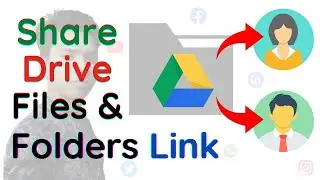 How to share google drive | How to Share Google Drive Files & Folders with a Link | Online IT Ghor-🔥