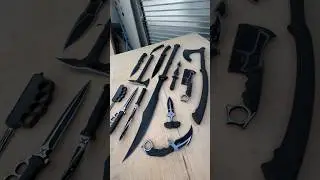 Can Your Name This INSANE Knife Set??? 