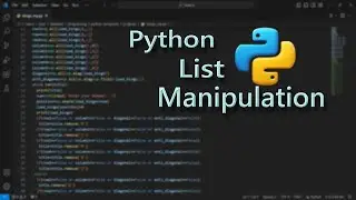 Python List Manipulation: A Step-by-Step Guide Part 1 2024