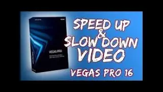 How to do slow-mo in sony Vegas pro 16?