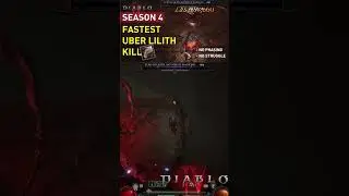 Fastest Lilith Kill in Season 4! BASHing her brains out! Skip phase & chill~【Diablo 4】