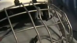 Hockey Cage Dent