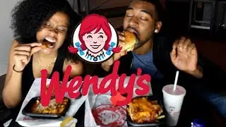 WENDY'S MUKBANG | VERY CHEESY #MUKBANG