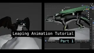 Leaping Animation | Blender Animating Tutorial | Part 1