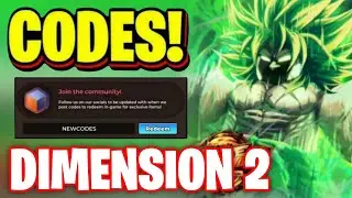 *DIM 2* ALL NEW WORKING UPDATE 6 CODES FOR ANIME FIGHTING SIMULATOR! ROBLOX AFS CODES