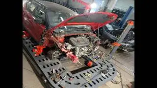 Body repair stand